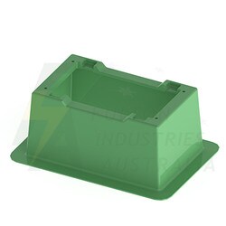 FBNF8G green fibreglass pillar base